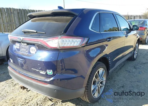 2016 Ford Edge Titanium из США, поврежденный, VIN 2FMPK4K99GBC09589